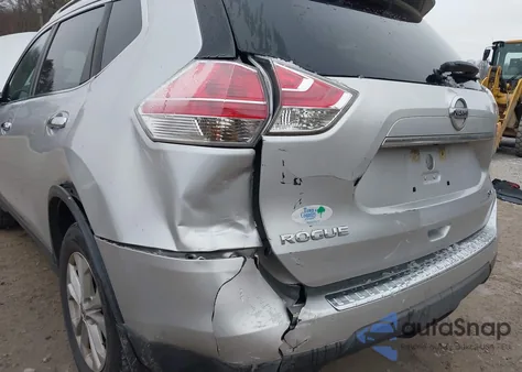 2016 Nissan Rogue Sv from USA, damaged, VIN KNMAT2MV9GP704972